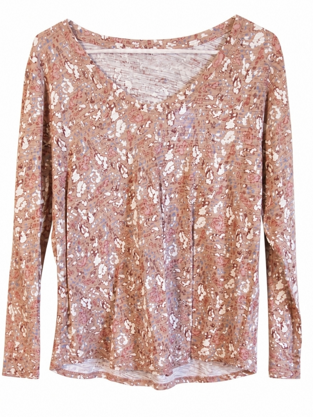 Blue Sol Long Sleeve V-Neck Top